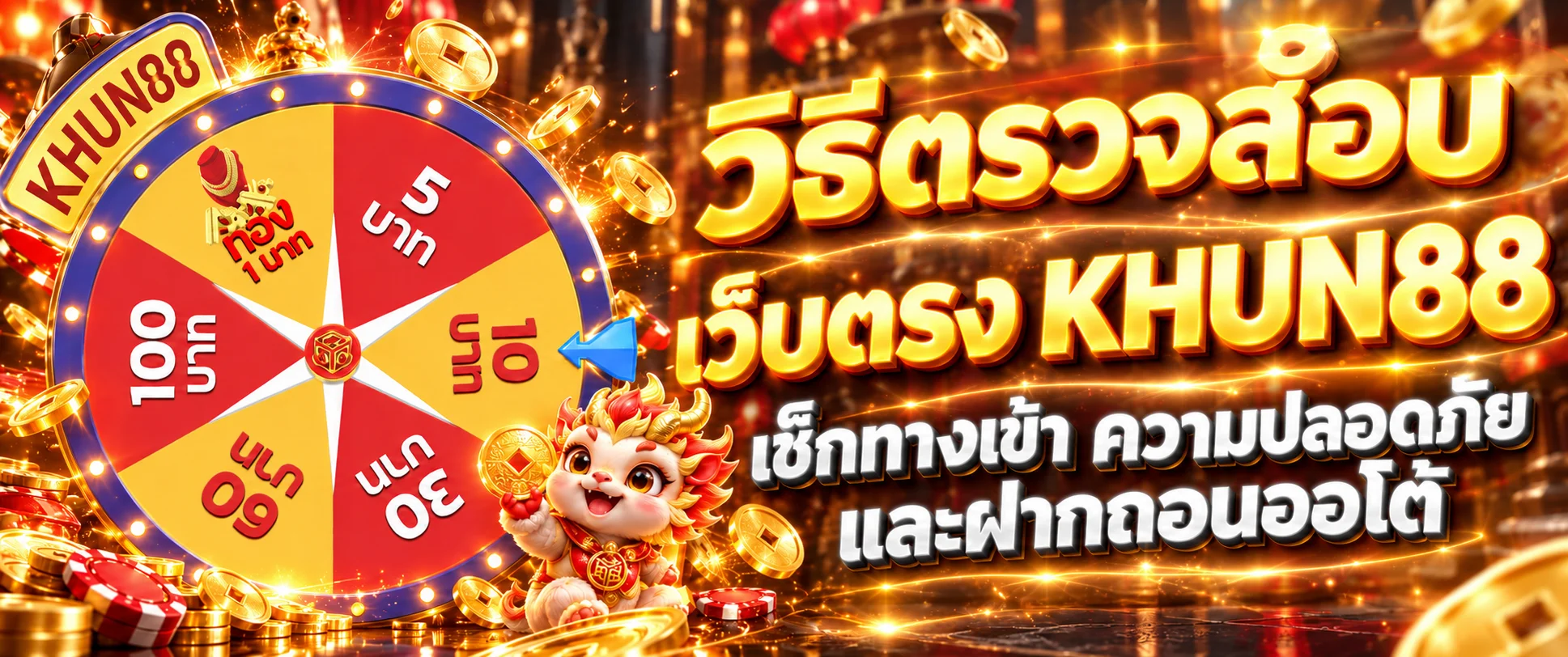 KHUN88 วิธีตรวจสอบเว็บตรง ทางเข้า และฝากถอนออโต้